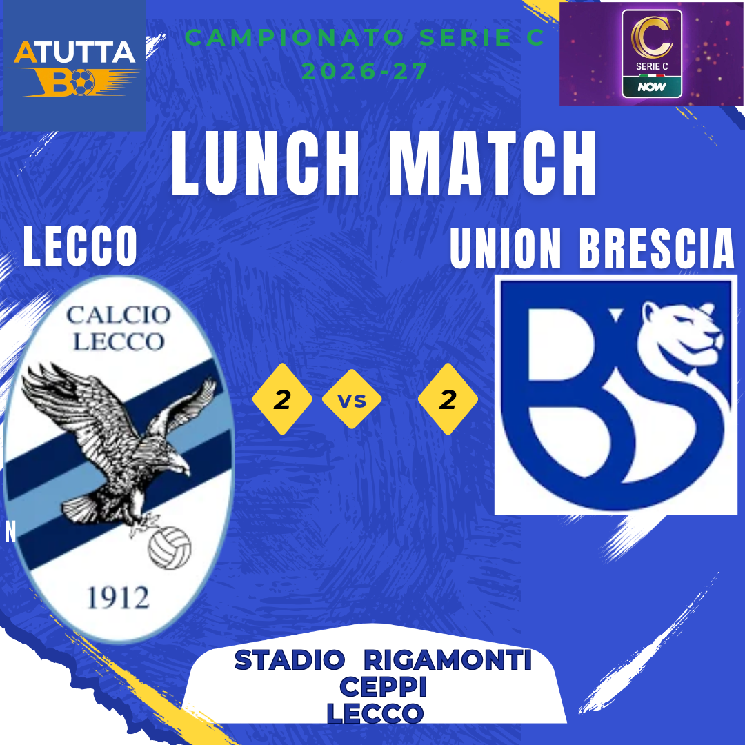 L’Union Brescia, sul filo di lana, rimonta un ottimo Lecco